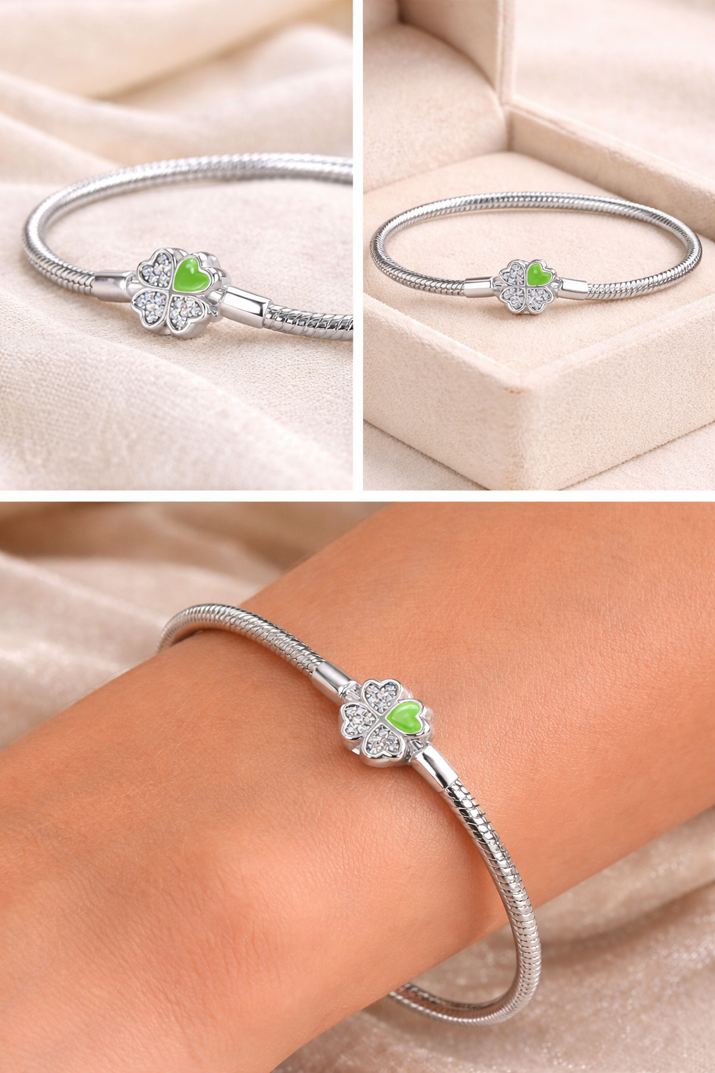 'The Fortune Within' Charm Bracelet / 925 Sterling Silver