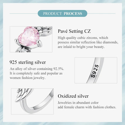 'The Angels Embrace' Ring / 925 Sterling Silver