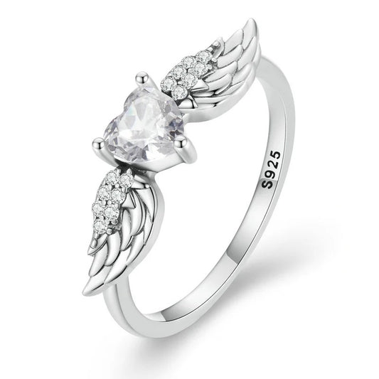 'The Angels Embrace' Ring / 925 Sterling Silver